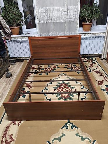 fire maple: Односпальная кровать, Б/у, Каркас без матраса, длина - 200 см — 1