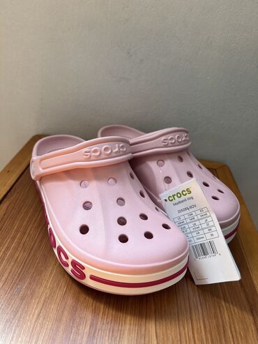обувь 28 размер: Сабо, 36, Crocs, Новый, цвет - Розовый, Бесплатная доставка