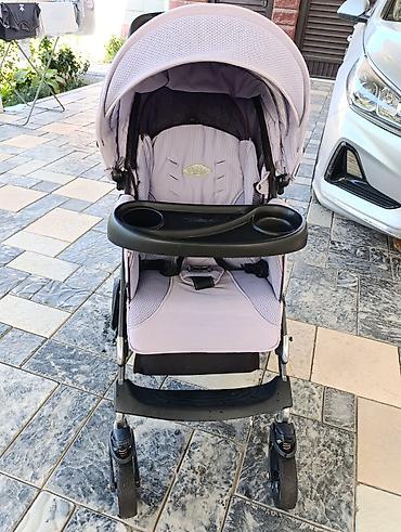 valco baby: Коляска, цвет - Фиолетовый, Б/у, Самовывоз — 2