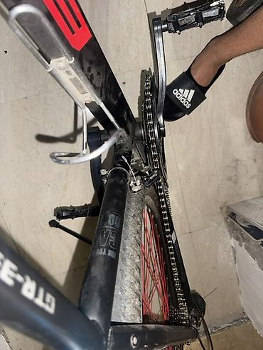 İdman velosipedləri: BMX GTR dağ velosipedi - Rəng: Qara/qırmızı kombinasiya - Çərçivə — 5