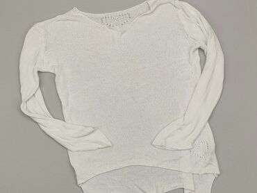 białe eleganckie bluzki z długim rękawem: Bluzka Damska, S, stan - Bardzo dobry