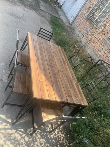 Скамейки: Скамейка Металл, Со спинкой — 4