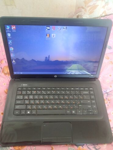 беспроводные клавиатура и мышь: Ноутбук, HP, 4 ГБ ОЗУ, Intel Core i3, 15.6 ", Б/у, Для несложных задач, память HDD