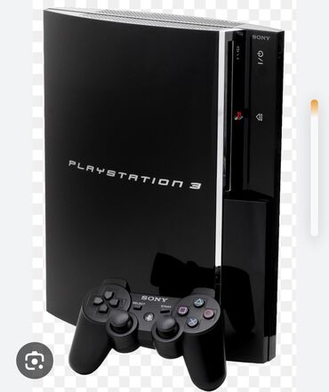 playstation 3 150 azn: Ps 3 fat. 500 gb yatdaş 3 pult, 38 oyun
