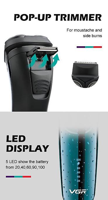 Trimmerlər və saç qırxan maşınlar: Saç qırxan maşın, Vgr, Yeni, Rayonlara çatdırılma, Pulsuz çatdırılma, Ödənişli çatdırılma — 10