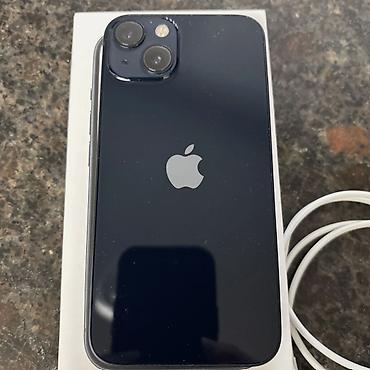 iphone cs: IPhone 13, Б/у, 128 ГБ, Черный, Кабель — 1