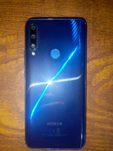 honor: Honor 9X, 128 GB, rəng - Mavi, Zəmanət, Face ID, Barmaq izi