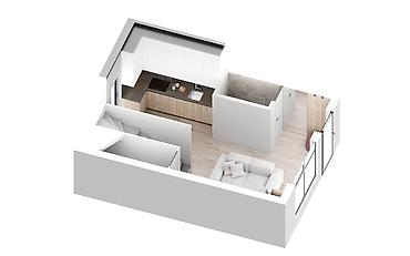 с кировское: 3 комнаты, 66 м², 8 соток, Электричество — 9