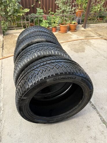купить бу шины: Шиналар 215 / 55 / R 17, Кыш, Комплект, Жеңил унаалар, Kumho