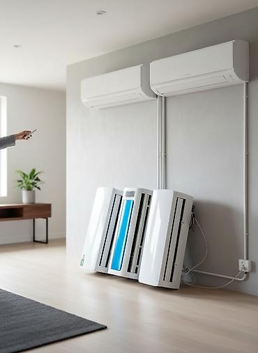 Настенные кондиционеры: Сплит-система, Chigo, Б/у, 25-35 м², Классический at lalafo.kg — 1 Настенные кондиционеры: Сплит-система, Chigo, Б/у, 25-35 м², Классический — 1