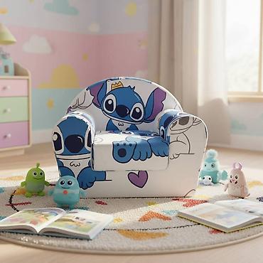 Foteljice: 🌈BAMBI foteljica 🪑Dimenzije:55×45 cm ✨ Sedeći deo: 30×30 cm 🛏️ — 14