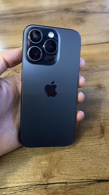 iphone 1e: IPhone 15 Pro, цвет «чёрный титан». Состояние идеал ни одной царапины — 1
