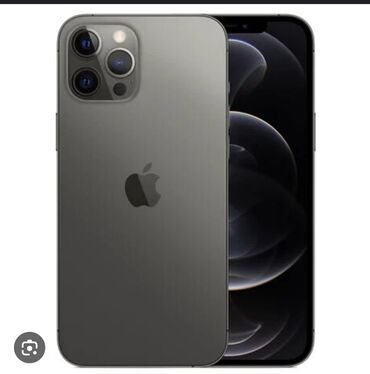 ремонт айфон бишкек: IPhone 12 Pro Max, Б/у, 256 ГБ, Graphite, Защитное стекло, Чехол, 81 %