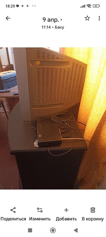 ТВ и видео: Sony Trinitron WEGA CRT televizor + TV tumba - Ekran: təxminən 21–25 — 2