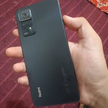 чехол редми нот 5: Redmi, Redmi Note 11 Pro, Колдонулган, 128 ГБ, түсү - Кара, 2 SIM