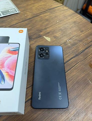 Redmi, Redmi Note 12, Б/у, 128 ГБ, цвет - Синий, 2 SIM at lalafo.kg Redmi, Redmi Note 12, Б/у, 128 ГБ, цвет - Синий, 2 SIM