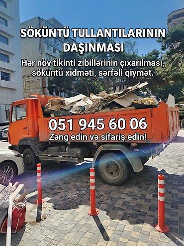 kompressor teh: Söküntü və hər növ tullantıların daşınması xidməti - Tikinti — 1