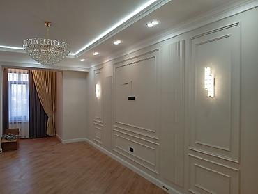 Фасадные 3D панели: Стенные декоративные панели с классическими молдингами и встроенным — 5