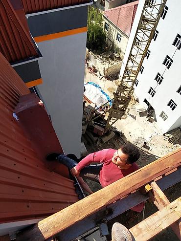 lesa satışı: Peşəkar dam işləri xidməti - Metal və taxta konstruksiyalı damların — 2