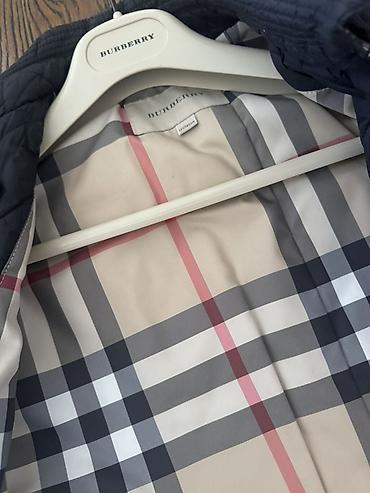 paltolar 2024: Burberry uşaq (10-12 yaş) palto - Brend: Burberry - Model: klassik — 2