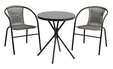 Desks and tables: BASTENSKI STO METAL-STAKLO NOV STO ZA TERASU, DVORISTE, BAST | Cene — 6