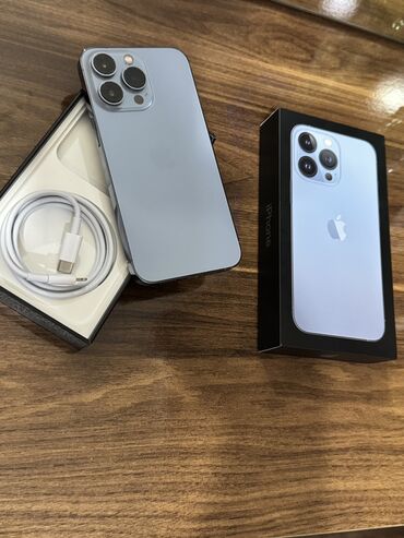 ıphone 5s: IPhone 13 Pro, 128 ГБ, Sierra Blue, Face ID, С документами