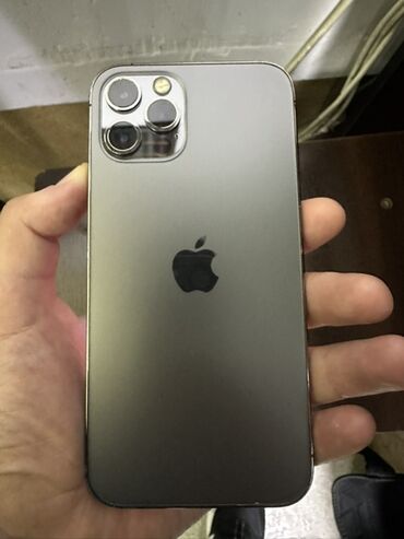 копия айфона: IPhone 12 Pro, Б/у, 256 ГБ, Графит, Защитное стекло, Чехол, 100 %