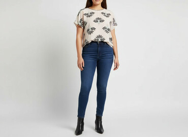 elegancka tunika plus size: NEXT Petite, Women's blouse, size 2XL