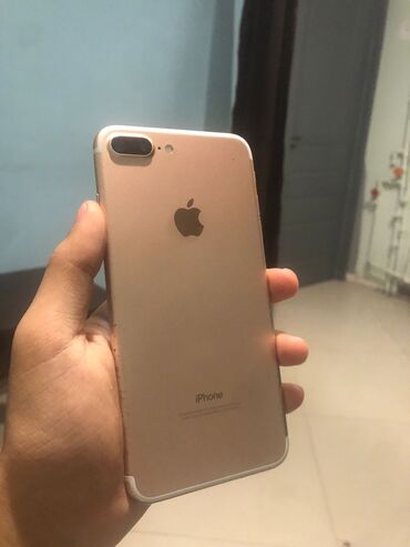 Apple iPhone: IPhone 7 Plus, 128 ГБ, Rose Gold, Отпечаток пальца
