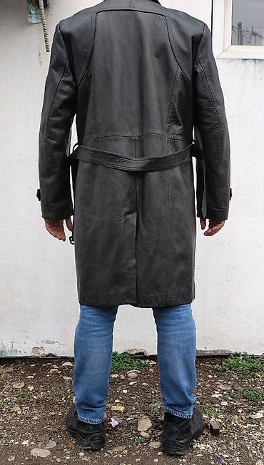 Kožne jakne: Muski mantil od prirodne koze Odlicno ocuvan Nedostaje zimski ulozak — 5