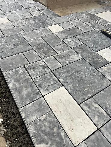 Евробрусчатка: Прессованная брусчатка высокого качества,в форме кирпича,есть все — 23