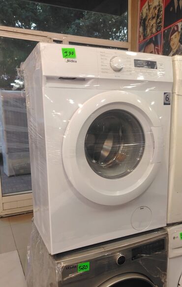 Paltaryuyan maşınlar: Paltaryuyan maşın Midea, 6 kq, İşlənmiş, Avtomat, Qurutmasız