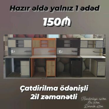 Masalar: Yazı masası, Yeni, Dördbucaq masa