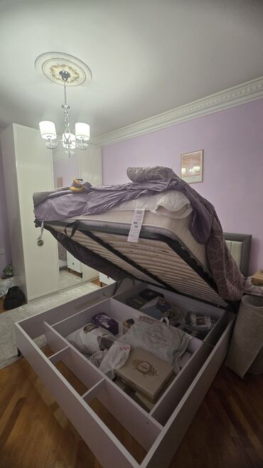 Yataq otağı dəstləri: İkinəfərlik çarpayı, 2 tumba, Belarusiya, Yeni — 6