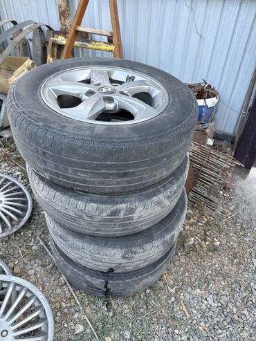 купить шины 33 12 5 r15 бу: Колеса в сборе 195 / 65 / R 15, Всесезонная, Б/у, Комплект, Легковые, Литые, отверстий - 5