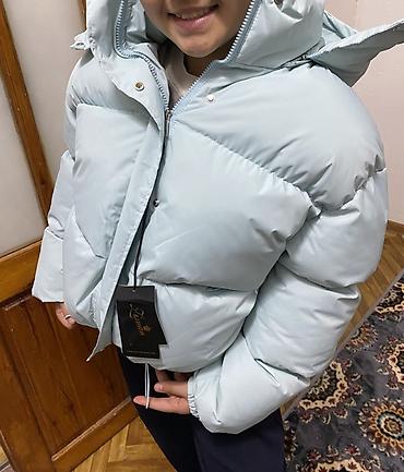 школьные формы бишкек: Пуховик зимний, детский/подростковый - Цвет: светло-голубой (ледяной — 2