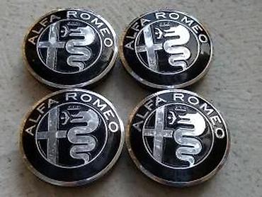 Gume i felne: Cepovi za alu felne 60mm crni Alfa Romeo. Cepovi za alu felne 60mm — 4