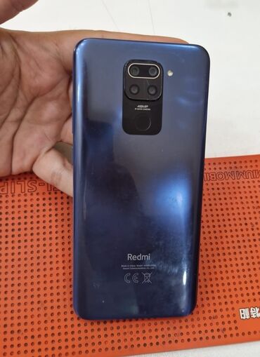 Redmi: Redmi Note 9, 64 GB, rəng - Göy, İki sim kartlı