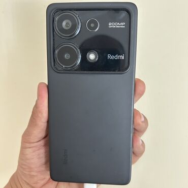 смартфон xiaomi redmi note 13: Redmi, Redmi 13, Б/у, 256 ГБ, цвет - Черный, 2 SIM