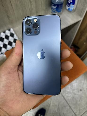 Apple iPhone: IPhone 12 Pro, Б/у, 256 ГБ, Pacific Blue, Защитное стекло, Чехол, В рассрочку, 100 % — 2