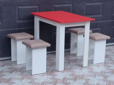 Masa və oturacaq dəstləri: Mətbəx üçün, Yeni, Açılmayan, Kvadrat masa, 4 stul -da lalafo.az — 18 Masa və oturacaq dəstləri: Mətbəx üçün, Yeni, Açılmayan, Kvadrat masa, 4 stul — 18