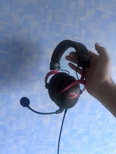 şunurlu mikrafon: HyperX oyun qulaqlığı – mikrofonlu, naqilli model Xüsusiyyətlər: -