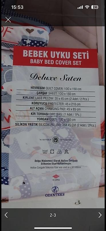 Beşiklər: Oğlan və qız üçün, Yeni, Dördbucaq, Beşik, Dəst ilə, Matras ilə, Yellənmə mexanizmi ilə — 5