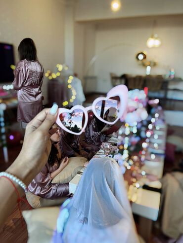 Toy aksesuarları: Xına/Bridal shower üçün “Bride & Team Bride” dəsti Hazir bizes — 4