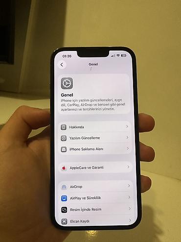 Apple iPhone: IPhone 13 Pro, 128 GB, Sierra Blue, Zəmanət, Simsiz şarj, Face ID — 3