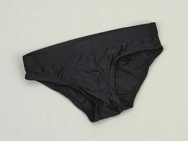 czarny dół od stroju kąpielowego: Dół stroju kąpielowego, 10 lat, 134-140 cm, stan - Bardzo dobry