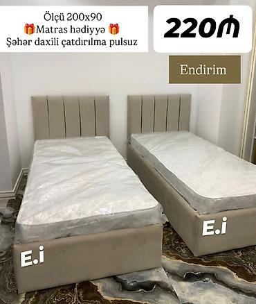 Yeni, Təknəfərlik çarpayı lalafo.az -da Yeni, Təknəfərlik çarpayı