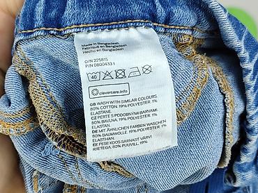 hm sukienki białe: Spodnie jeansowe, H&M, 12-18 miesięcy, stan - Bardzo dobry — 5