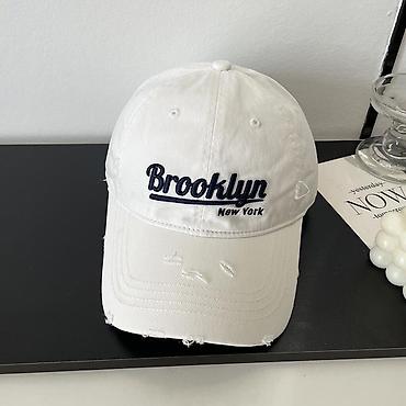 кепка бруклин: Кепка, Бейсболка, Brooklyn, Козырек: Изогнутый, С вышивкой — 1