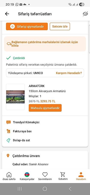 Lampalar: ARMATÜRK 150 sm Akvarium LED Aydınlatma Armatürü - Ölçü: 150 sm - — 1